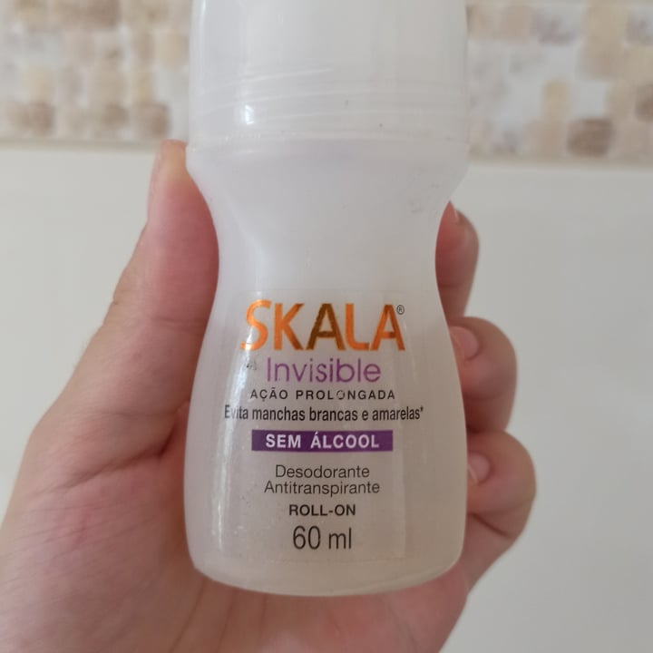 photo of Skala Desodorante Antitranspirante Invisible shared by @palomasantos on  29 Jan 2022 - review