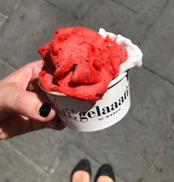 photo of Gelaaati Di Marco Gelato di Fragola shared by @toysalem on  26 Jun 2020 - review