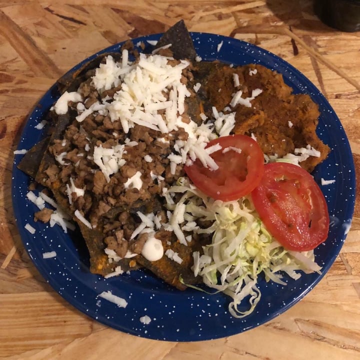 photo of La Garnacha Azul Chilaquiles shared by @onearthling on  16 Jul 2020 - review