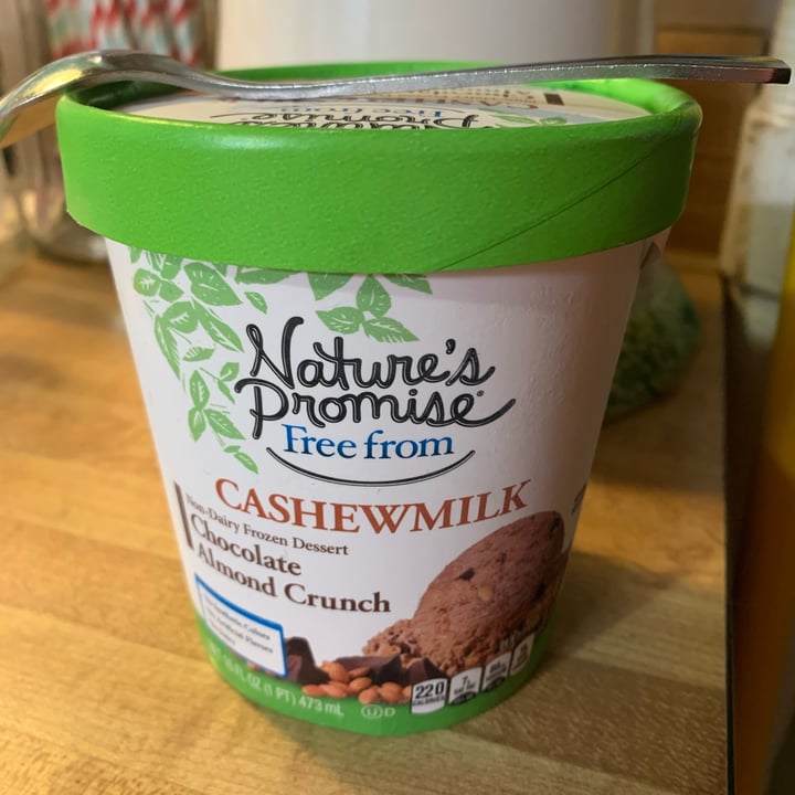 review photo of Nature's Promise Cashew Milk Choc Almond Crunch shared by @nnico on 06 Oct 2021 - review