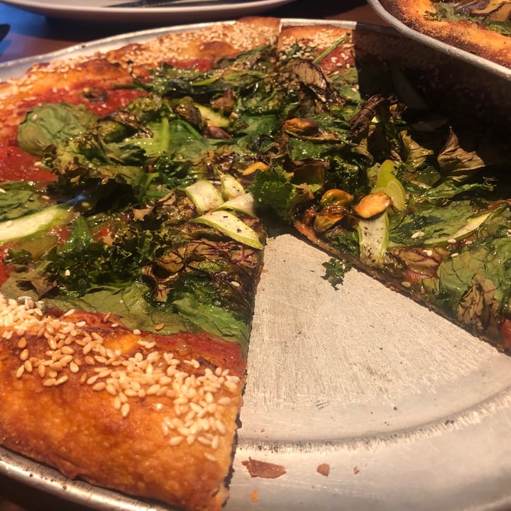 photo of Blue Label Pizza & Wine Veganized: Green Machine Pizza shared by @lindajazzyjourney on  18 Oct 2020 - review