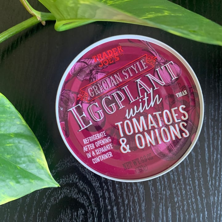 Trader Joe's Grecian Style Eggplant With Tomatoes And Onions Review