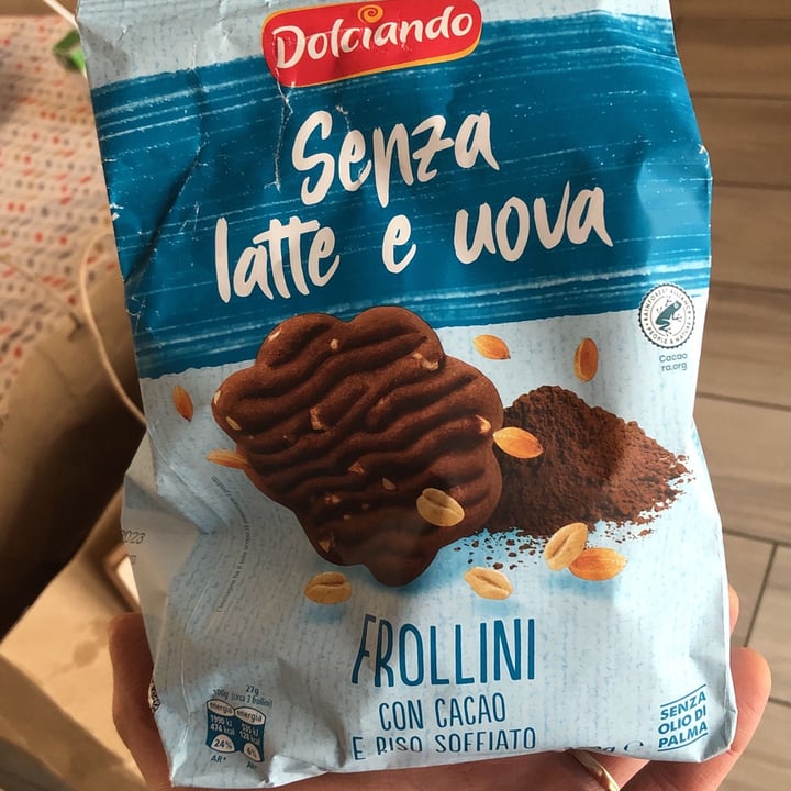 photo of Dolciando Frollini con cacao e riso soffiato shared by @marcellosaligari on  12 Mar 2022 - review