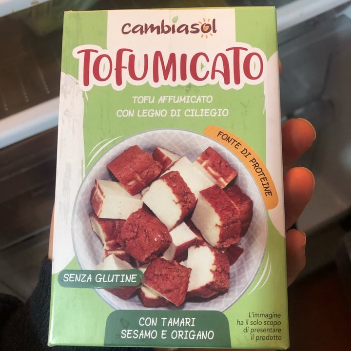 photo of Cambiasol Tofu affumicato shared by @sarar21 on  01 Apr 2022 - review