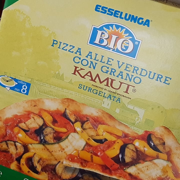photo of Esselunga Bio Pizza alle verdure con grano kamut shared by @sobbalza on  06 Apr 2022 - review