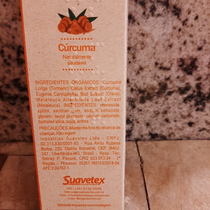 review photo of Natural Joy Creme dental natural de cúrcuma shared by @danmiet on 16 May 2022 - review
