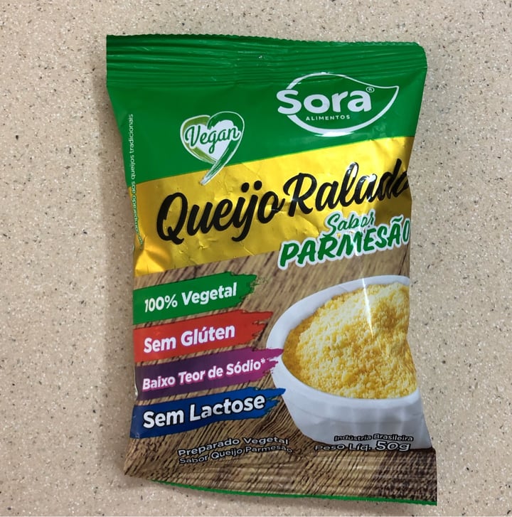 review photo of Sora Queijo ralado vegetal sora shared by @larissaamalouise on 05 May 2022 - review