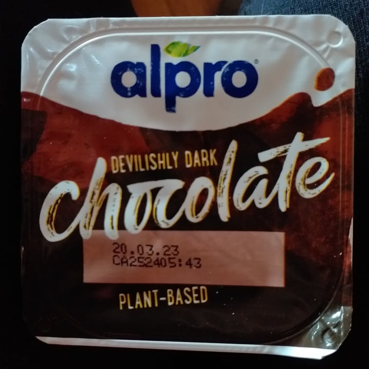 photo of Alpro Devilshly Dark Chocolate Plant-Based Dessert  shared by @jk13 on  26 Aug 2022 - review