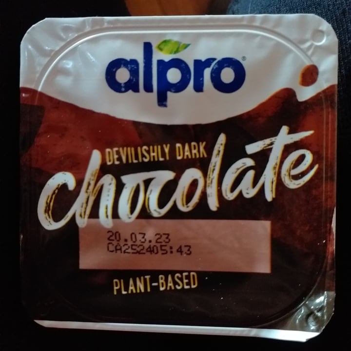 review photo of Alpro Devilishly Dark Chocolate Plant-based Dessert shared by @jk13 on 26 Aug 2022 - review