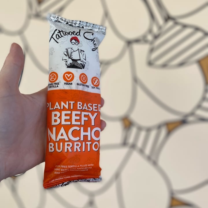 photo of Tattooed Chef beefy nacho burrito shared by @knorthway on  27 Jun 2022 - review