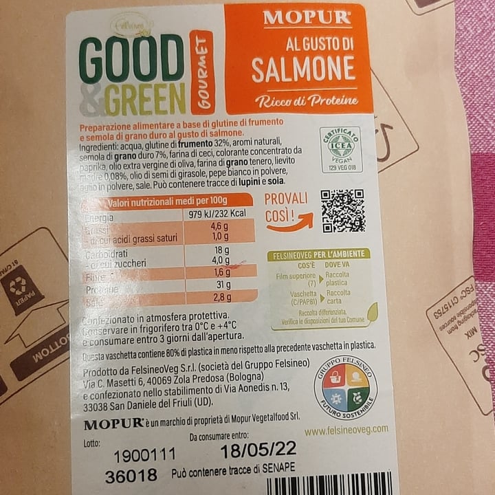 review photo of Felsineo Veg Mopur Salmone shared by @sice75 on 17 Mar 2022 - review