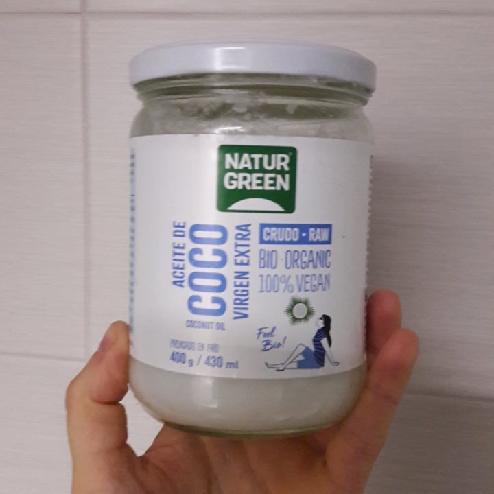 photo of NATUR GREEN Aceite de coco shared by @lauradeep on  06 Jan 2022 - review