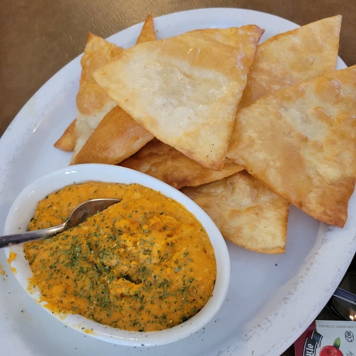 photo of Queen's Coach Restaurant Buffalo Chickpea dip shared by @lunatoon17 on  20 Nov 2022 - review