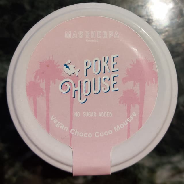 「Mousse vegan al cocco」の料理の写真