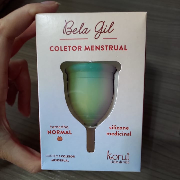 photo of Korui Coletor Menstrual shared by @vancorreasic on  22 Nov 2022 - review