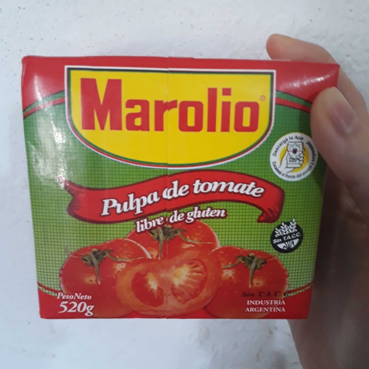 review photo of Marolio Pulpa de tomate shared by @magalifernandez on 19 Mar 2021 - review
