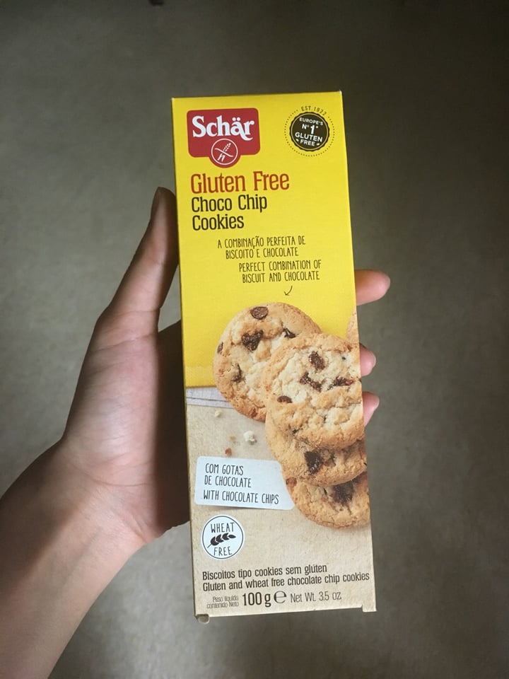 photo of Schär Gluten Free Choco Chip Cookies shared by @vishakha on  29 Apr 2019 - review