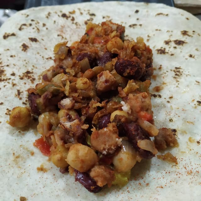 菜肴“Chili vegano”的照片