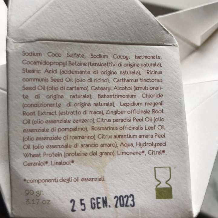 photo of Ethical Grace Maca Delle Ande Solid Shampoo shared by @carmelau on  05 Oct 2021 - review