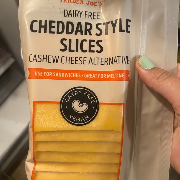 review photo of Trader Joe's Cheddar Style Slices shared by @miamia12 on 09 Sep 2021 - review
