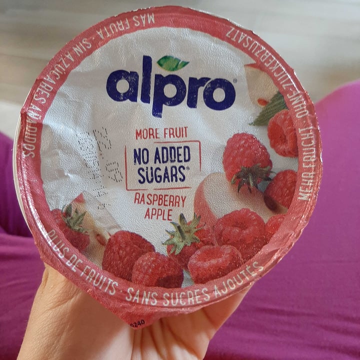 review photo of Alpro No Added Sugar Raspberry Apple shared by @uvettina on 01 Sep 2021 - review