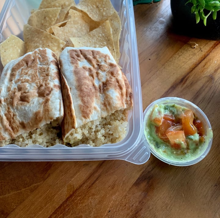 photo of Platypus Cantina Quinoa & Tempeh Protein Burrito (Vegan) shared by @loveveggies on  10 Jun 2020 - review