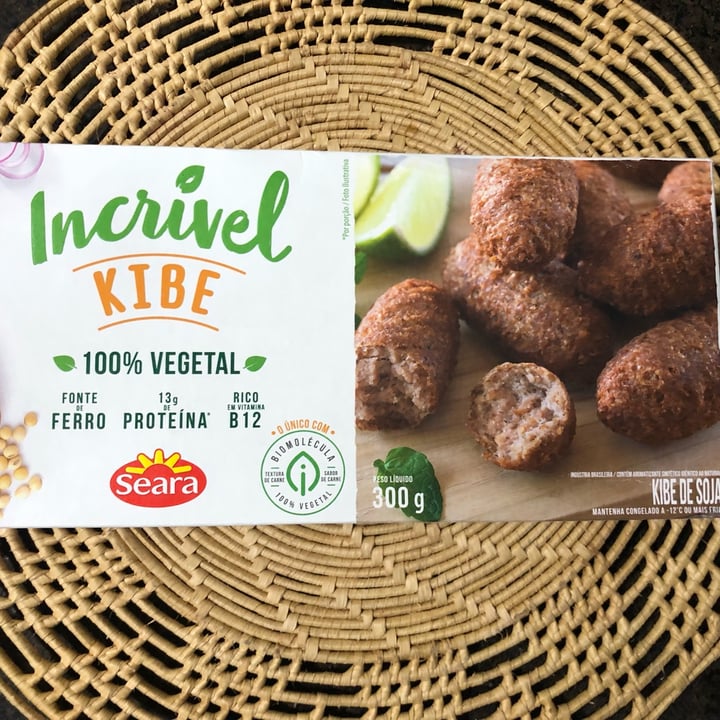 review photo of Incrível - Seara kibe shared by @simoneharger on 21 Apr 2022 - review