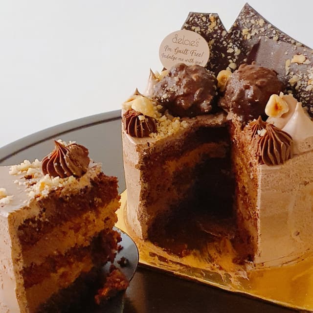 Photo of the dish “Coconut Rocher Chocolate Cake”