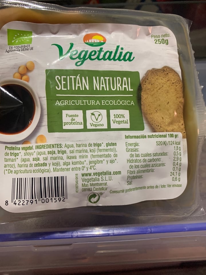 photo of Vegetalia Seitán Natural shared by @mariajosequero on  27 Mar 2020 - review