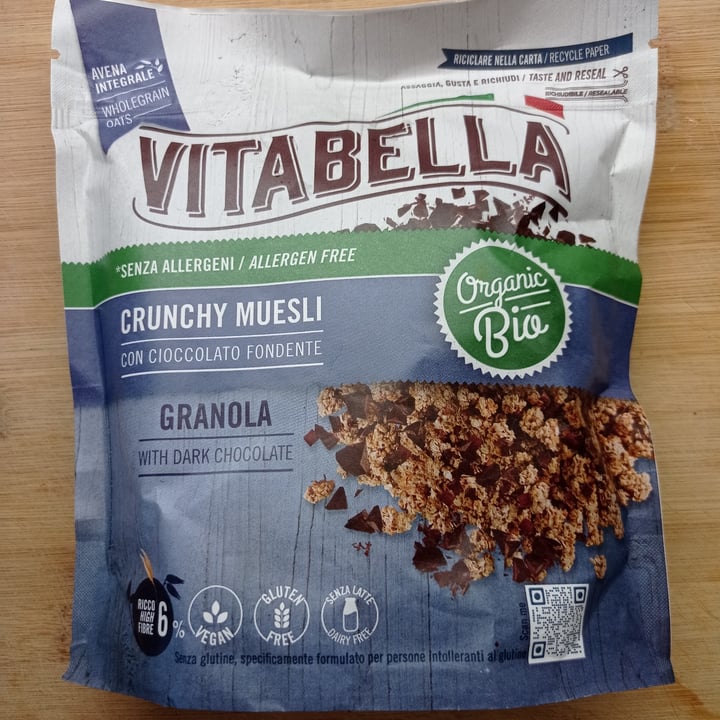 review photo of Vitabella Crunchy muesly con cioccolato fondente (granola) shared by @clara1986 on 15 Sep 2022 - review
