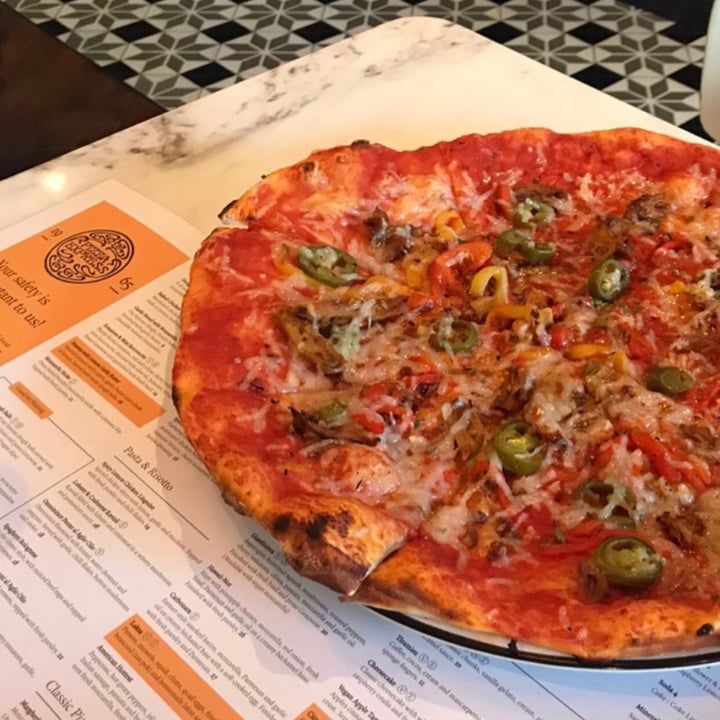 review photo of PizzaExpress Heura Pollo Forza Pizza shared by @toughfu on 15 Dec 2020 - review