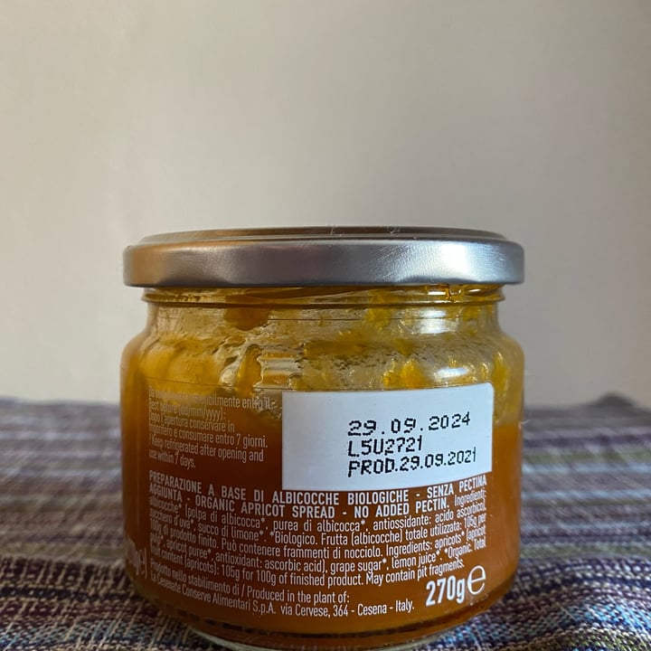 review photo of Alce Nero Marmellata di albicocche shared by @rossafeltra on 20 Mar 2022 - review