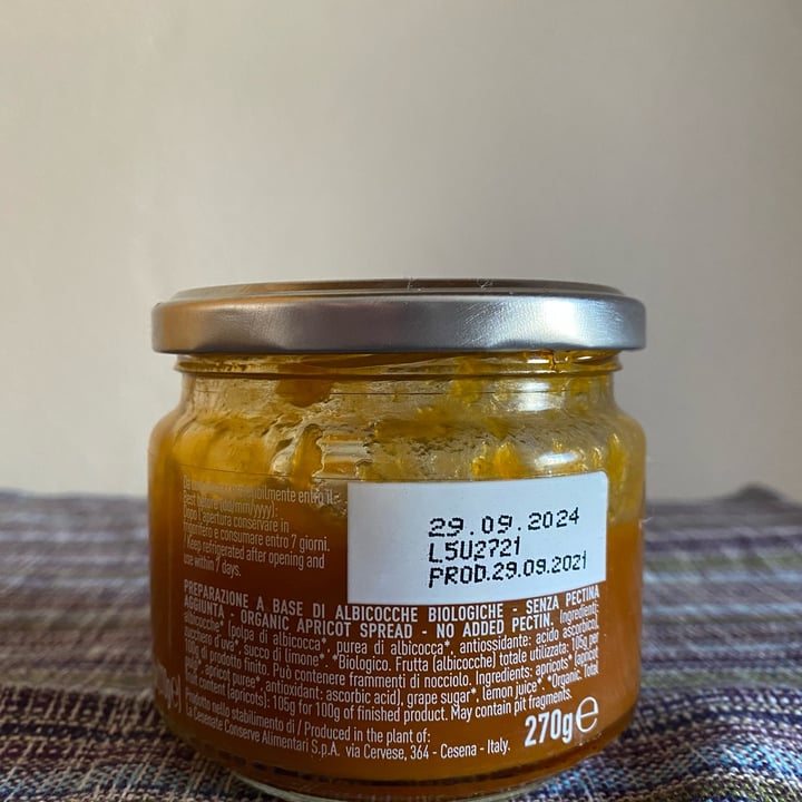 photo of Alce Nero Marmellata di albicocche shared by @rossafeltra on  20 Mar 2022 - review