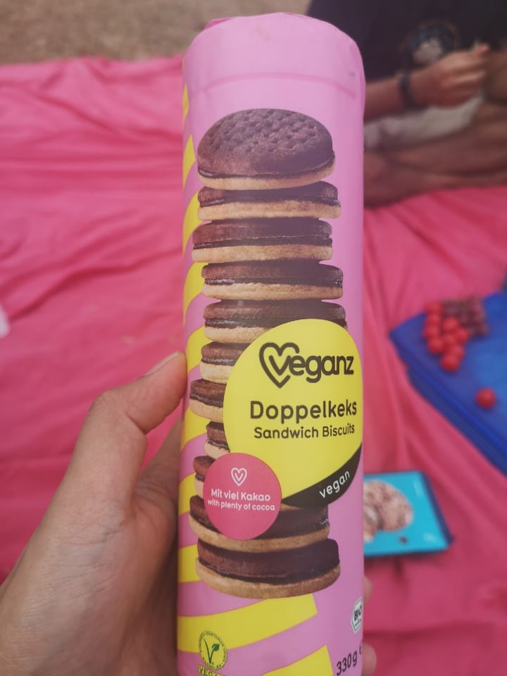 photo of Veganz Doppelkeks Kakao Sandwich Biscuit shared by @raffymabanag on  26 Aug 2019 - review