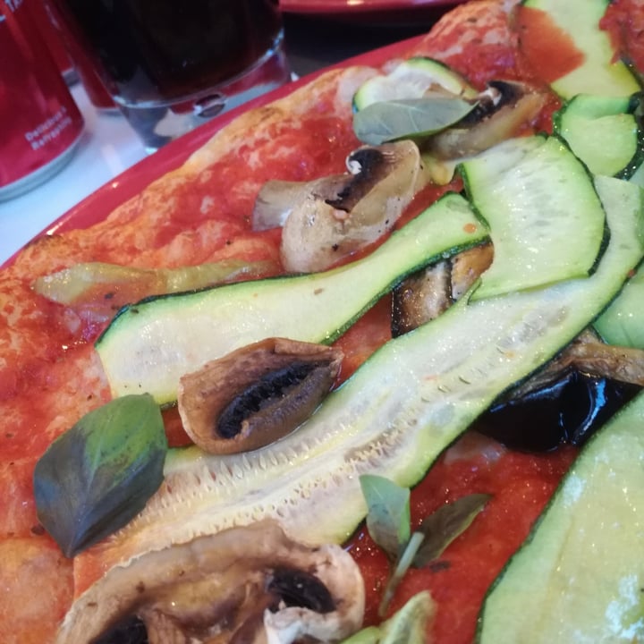 photo of Pontormo Caffe pizza vegan shared by @jessvegan on  14 Jul 2022 - review