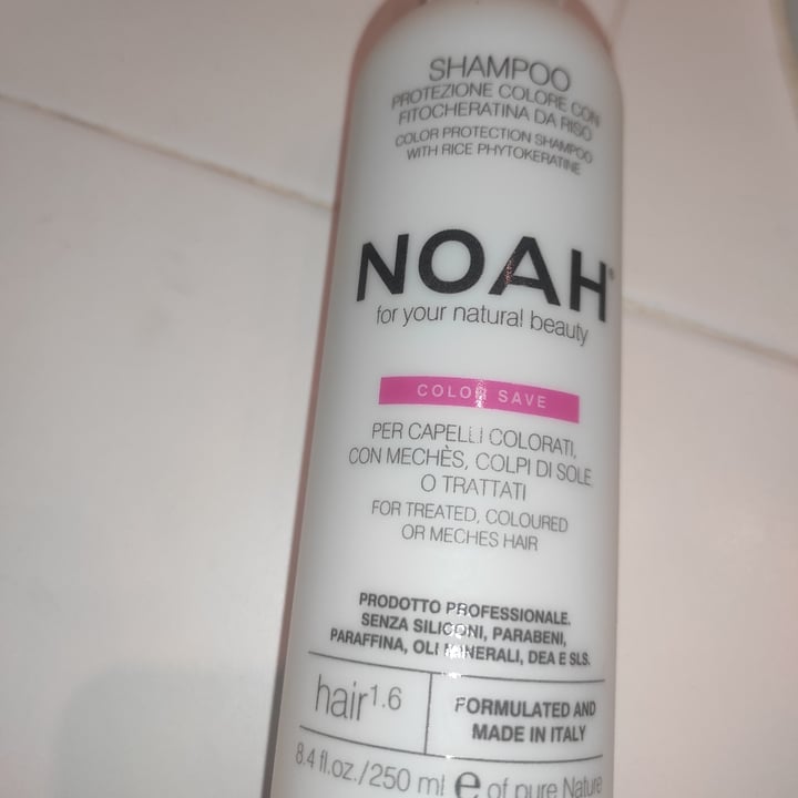 photo of NOAH Shampoo Protezione Colore Con Fitocheratina Da Riso shared by @solecola28 on  11 Mar 2022 - review