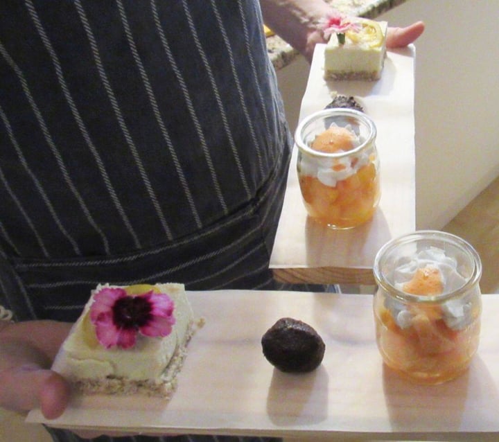 photo of Green & Vegan Pop Up Dining Trio of Desserts shared by @kfletch on  27 Jul 2019 - review