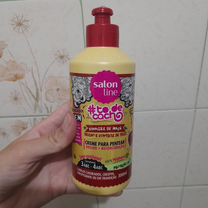 review photo of Salon line Creme de pentear vinagre de maçã shared by @nicespa on 11 May 2022 - review