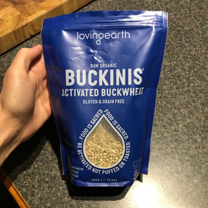 photo of lovingearth Buckinis - Activated Buckwheat shared by @hallejorj on  30 Apr 2020 - review