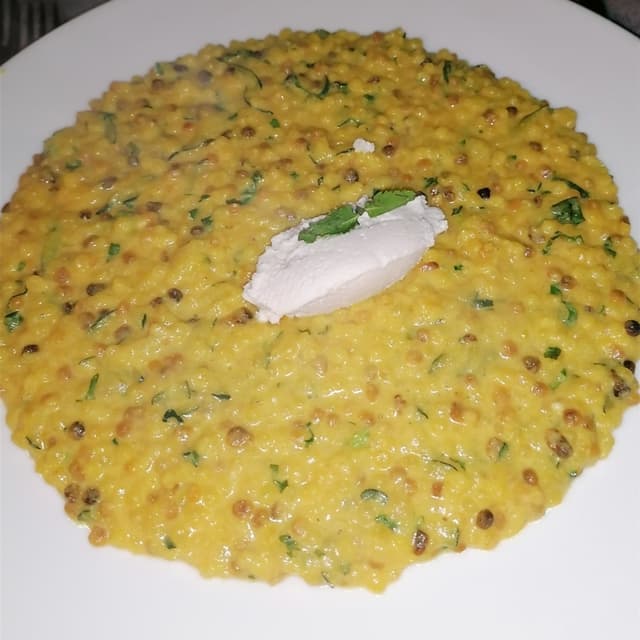 Photo of the dish “Semolino allo zafferano”