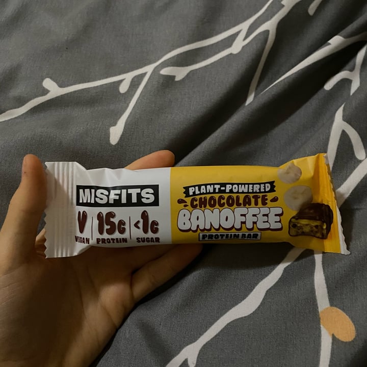 photo of Misfits Chocolate Banoffee Bar shared by @bethany0990 on  30 Oct 2021 - review
