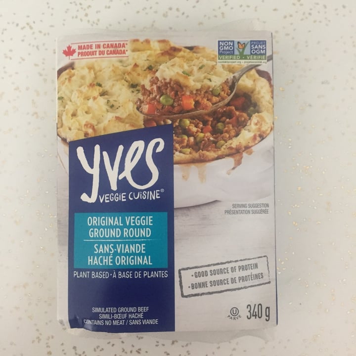 photo of Yves Veggie Cuisine Original Veggie Ground Round shared by @wernerartinger on  13 Feb 2021 - review
