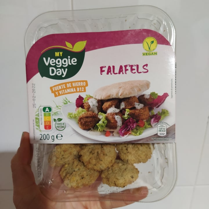 photo of My veggie day Falafels shared by @albatm on  21 Feb 2022 - review