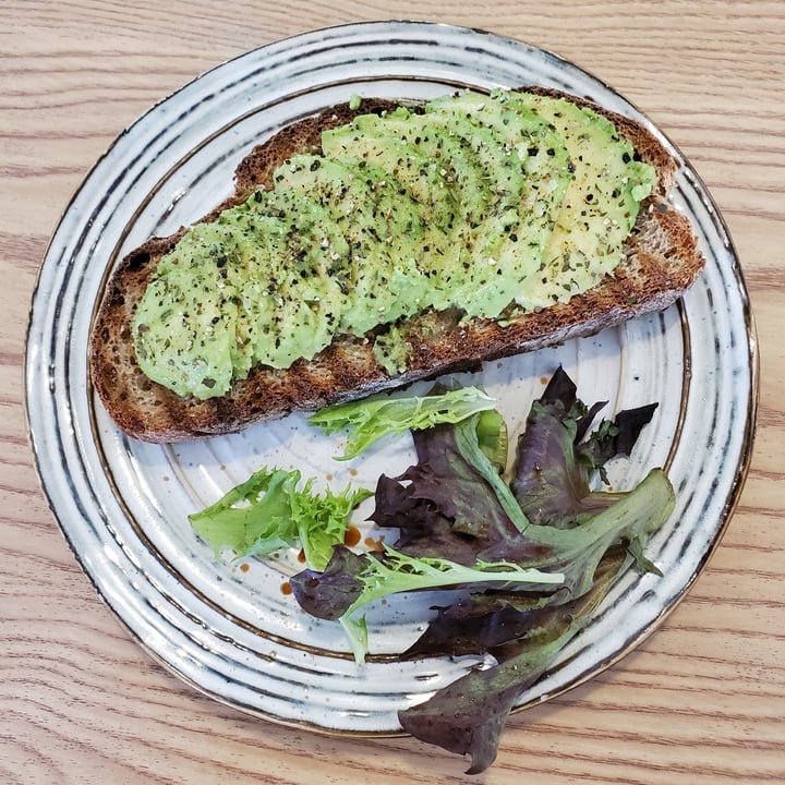 photo of V.W Vegan Cafe Sour Dough Toast (with Avocado) shared by @moosewong on  22 May 2021 - review