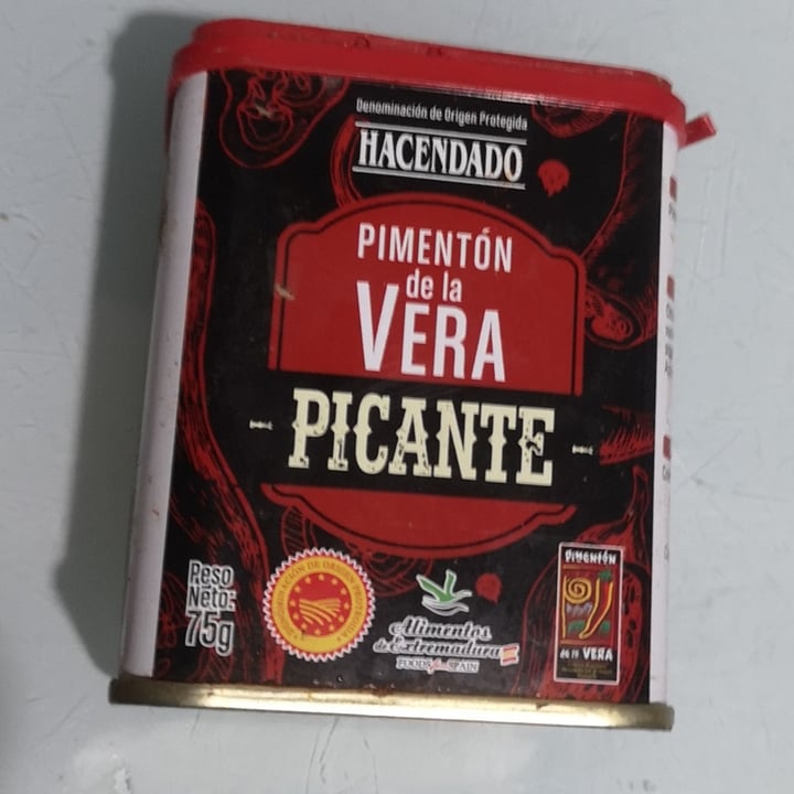 photo of Hacendado Pimentón De La Vera Picante shared by @veganaborroka on  30 Sep 2021 - review