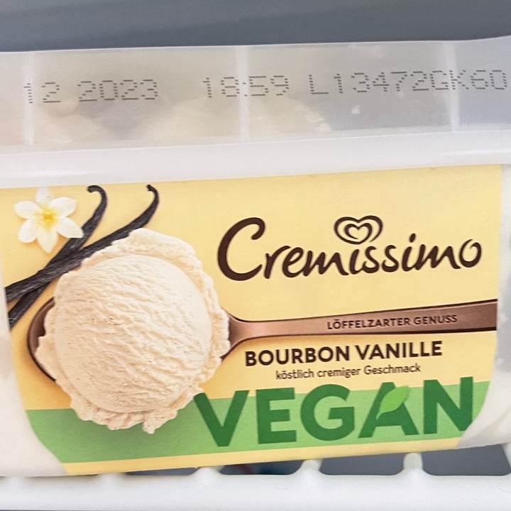 photo of Cremissimo Cremissimo Bourbon Vanille Vegan shared by @vale95 on  12 Aug 2022 - review
