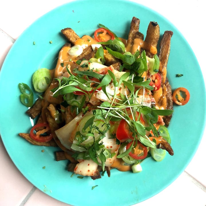 review photo of Genesis Plant Based Alchemy Kimchi fries shared by @poisedwithplants on 15 Feb 2019 - review