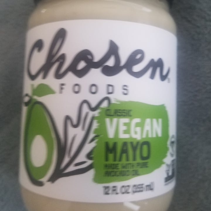 photo of Chosen Foods Classic Vegan Mayo shared by @doglover1 on  23 Jun 2021 - review