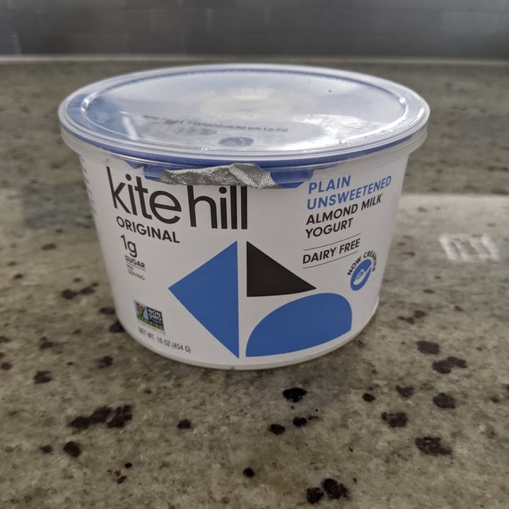 photo of Kite Hill Plain Unsweetened Almond Milk yogurt shared by @lafferty81 on  02 Apr 2021 - review