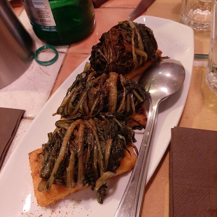 review photo of Osteria Veggente Crostini di polenta shared by @eva79 on 09 May 2022 - review